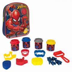 Set 4 borcanase plastilina si accesorii - Gentuta Spider-Man 