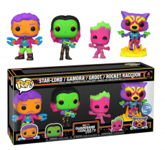 Set figurine - Pop! Movie - Guardians of the Galaxy - Volume 2 Blacklight
