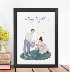 Tablou - Rooting together