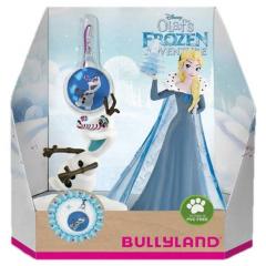 Set figurine - Elsa și Olaf cu medalion - Olaf's Frozen Adventure