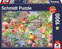 Puzzle 1000 piese - Blooming Garden
