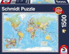 Puzzle 1500 piese - The World
