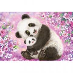 Puzzle 3 x 24 piese - Panda, Lama, Sloth