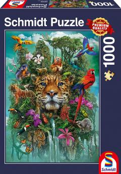 Puzzle 1000 piese - King of the Jungle