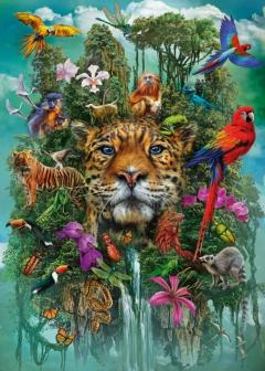 Puzzle 1000 piese - King of the Jungle