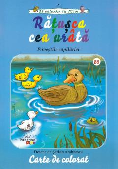 Ratusca cea urata - Carte de colorat