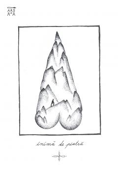 Carte postala Inima de piatra