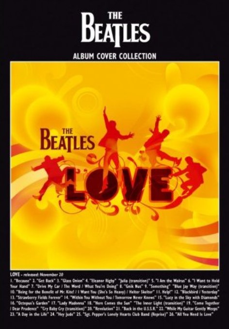 Carte postala - The Beatles - Love - Rock Off