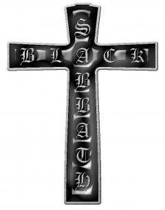 Insigna pin - Black Sabbath - Cross