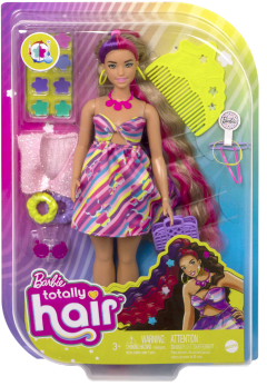 Papusa - Barbie Totally Hair - Papusa Barbie satena