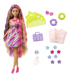 Papusa - Barbie Totally Hair - Papusa Barbie satena