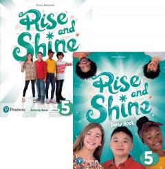 Set - 2 Carti - Rise and Shine - Level 5. Activity Book and eBook + Busy Book