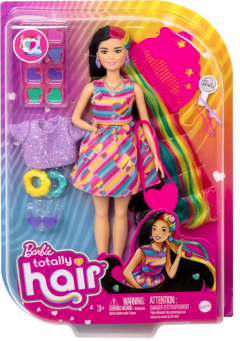 Papusa - Barbie Totally Hair - Papusa Barbie Bruneta