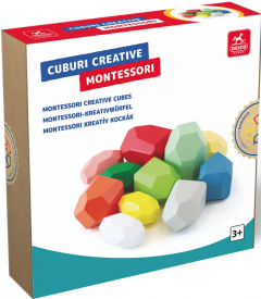 Joc educativ - Cuburi creative Montessori