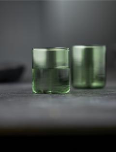 Set 2 pahare shot - Torino - Green