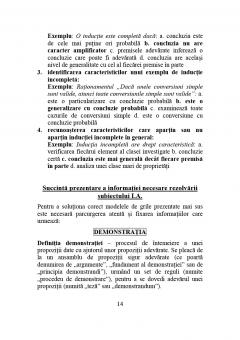 Logica pentru Bacalaureat si admitere la facultate. Ghid complet