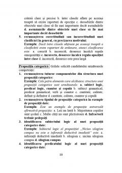 Logica pentru Bacalaureat si admitere la facultate. Ghid complet