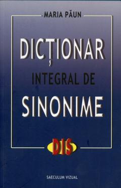 Dictionar integral de sinonime