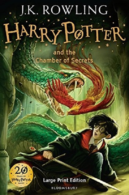 Coperta cărții: Harry Potter and the Chamber of Secrets - lonnieyoungblood.com