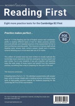 Reading First: Eight more practice tests for the Cambridge B2 First