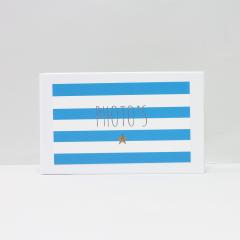 Album Foto - Blue Stipe