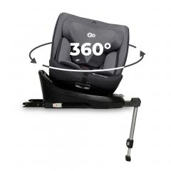 Scaun auto I-Size - Kinderkraft I-360, Grey