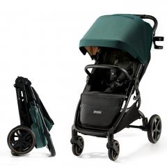 Carucior sport, ultra compact - Kinderkraft Mitzy, Jade Greend