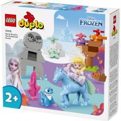 LEGO Duplo - Disney Elsa si Bruni in padurea fermecata (10418) 