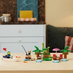 LEGO Animal Crossing - Turul insulei cu barca lui Kapp'n (77048)