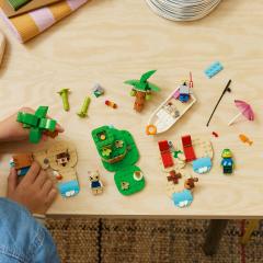 LEGO Animal Crossing - Turul insulei cu barca lui Kapp'n (77048)