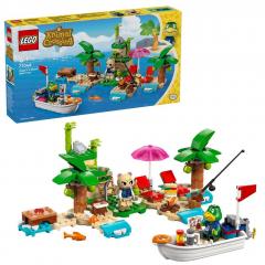 LEGO Animal Crossing - Turul insulei cu barca lui Kapp'n (77048)