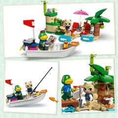 LEGO Animal Crossing - Turul insulei cu barca lui Kapp'n (77048)