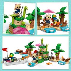 LEGO Animal Crossing - Turul insulei cu barca lui Kapp'n (77048)