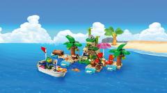 LEGO Animal Crossing - Turul insulei cu barca lui Kapp'n (77048)