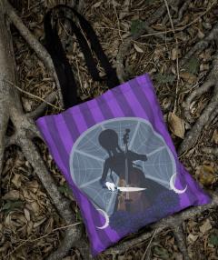Tote bag - Wednesday and her Cello