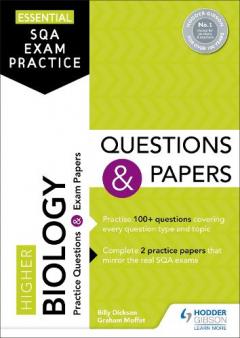 Coperta cărții Essential SQA Exam Practice: Higher Biology Questions and Papers