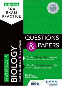 Coperta cărții Essential SQA Exam Practice: National 5 Biology Questions and Papers