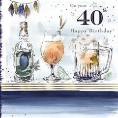 Felicitare - 40 ani - Om minunat