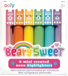 Set 6 mini carioci parfumate - Ursuleti