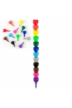 Carioci intercalate - Inimi - Multicolor