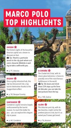 North Spain Coast Marco Polo Pocket Travel Guide
