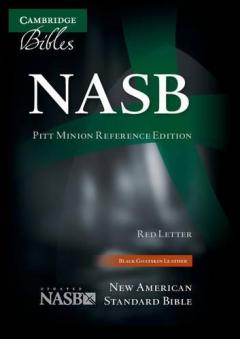 Nasb Pitt Minion Reference Edition Ns186rc Black Goatskin Leather
