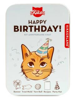 Kit aniversare pisici - Kiko Cat Happy Birthday Kit