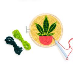 Kit goblen - Punch Needle Kit - Plant