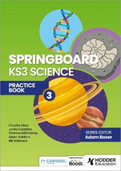 Coperta cărții Springboard: KS3 Science Practice Book 3