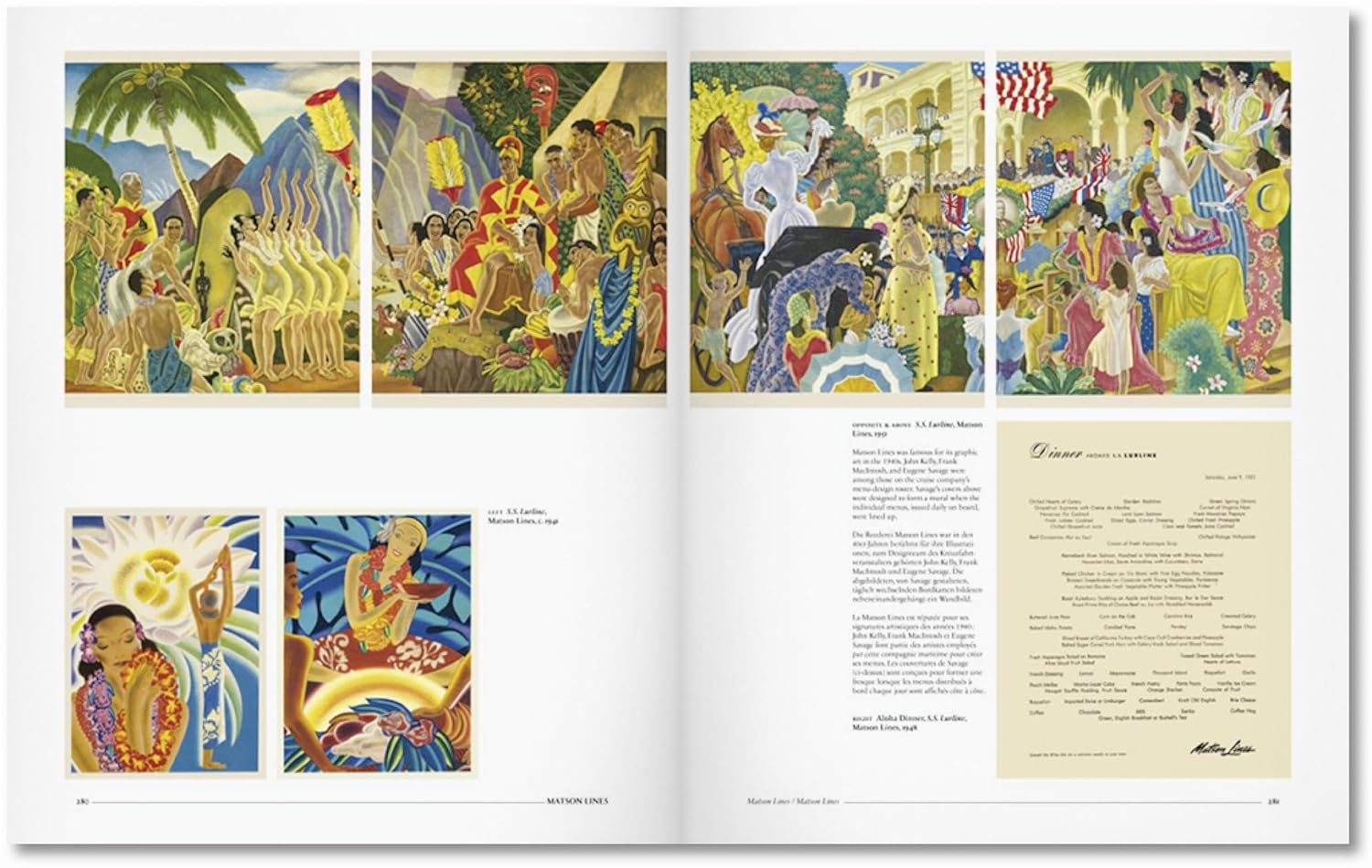 Menu Design in America. 1850–1985 - John Mariani, Steven Heller