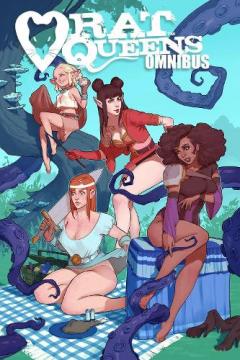 Coperta cărții Rat Queens Omnibus