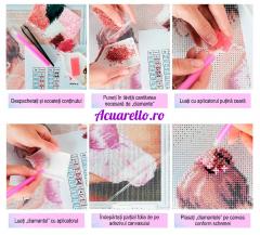 Goblen cu diamante - Caluti