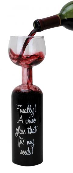 Pahar - Wine Bottle Glass