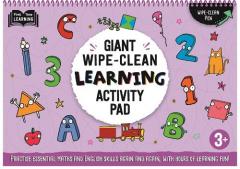 First Time Learning: Age 3+ Giant Wipe-Clean Learning Activity Pad